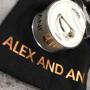 ALEX AND ANI HORN VITALITY RING